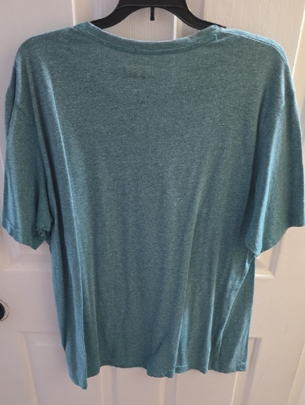 Columbia Men's Short Sleeve Tee - Teal Green Heather - Picture 3 of 3